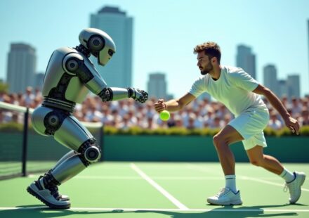 Djoko en difficulté : ce robot humanoïde maîtrise le tennis en à peine 5 heures