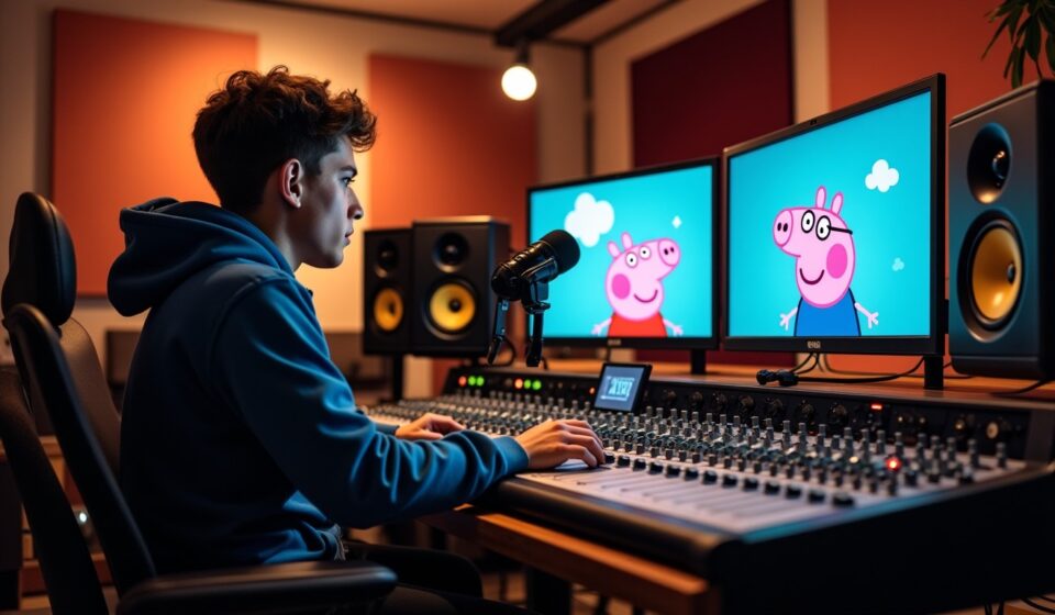 IA : Le créateur de Peppa Pig envisage de dupliquer numériquement les voix des jeunes acteurs
